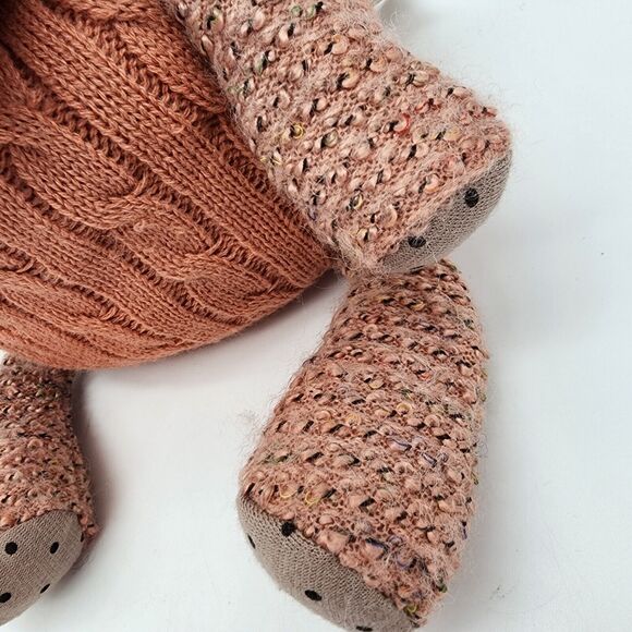 Nat & Jules Murray the Monkey Plush 9" Hand Me Down Stuffed Animal Knitzies 2013 - Picture 4 of 11